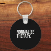 Normaliseer de therapeutische indicatie mentale ge sleutelhanger (Voorkant)
