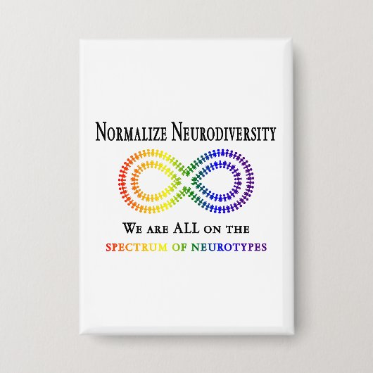Normaliseer Neurodiversiteit Button (Voorkant)