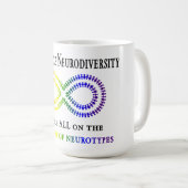 Normaliseer Neurodiversiteit Koffiemok (Voorkant rechts)