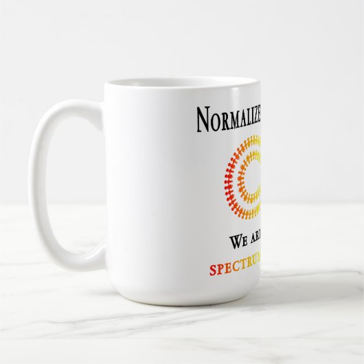 Normaliseer Neurodiversiteit Koffiemok (Links)
