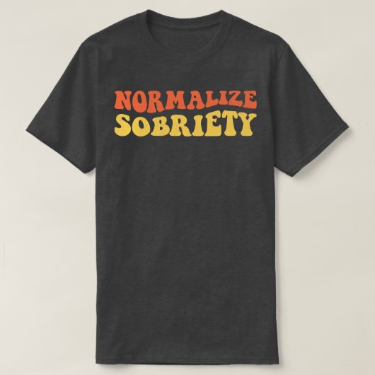 Normaliseer nuchterheid IV T-shirt (Design voorkant)