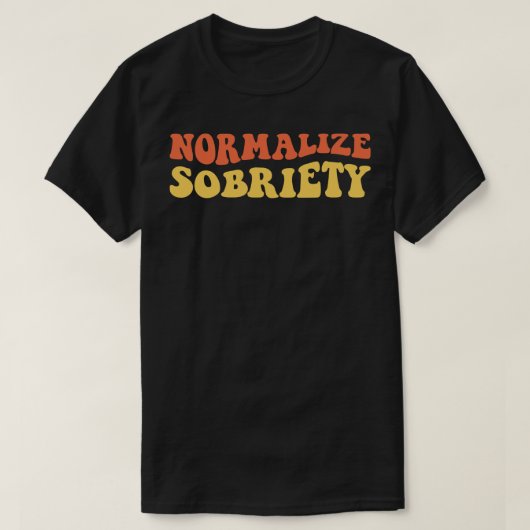 Normaliseer nuchterheid IV T-shirt (Design voorkant)