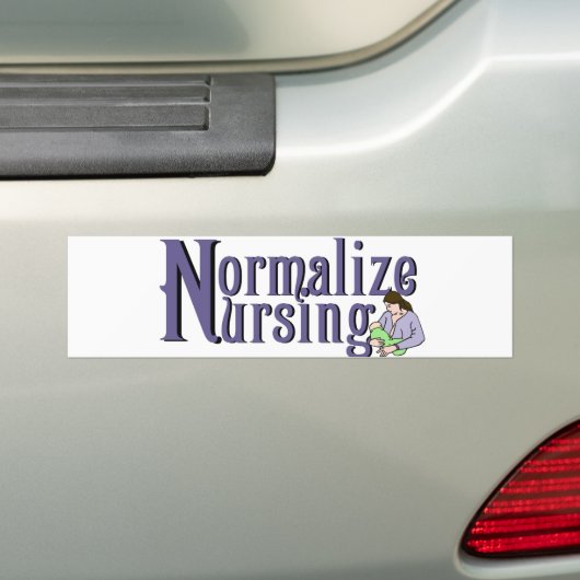 Normaliseren van verpleegkunde bumpersticker (Op auto)