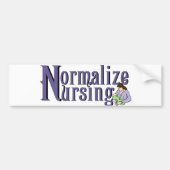 Normaliseren van verpleegkunde bumpersticker (Voorkant)