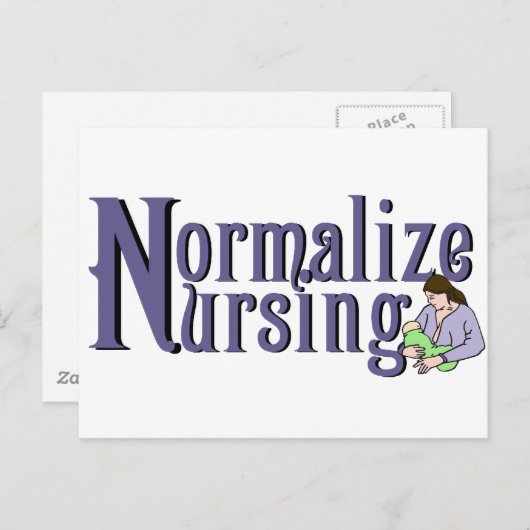 Normaliseren van verpleging briefkaart (Voorkant / Achterkant)