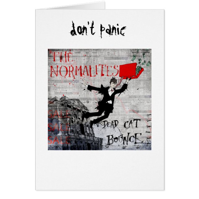 Normalites - Dead Cat Bounce zijn niet paniekerig (Voorkant)