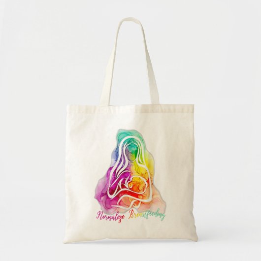 Normalize Breastfeeding National Breastfeeding Awa Tote Bag (Voorkant)