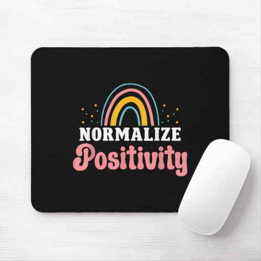 Normalize Sitivity Rainbow Funny Saying Motivation Muismat (Met muis)