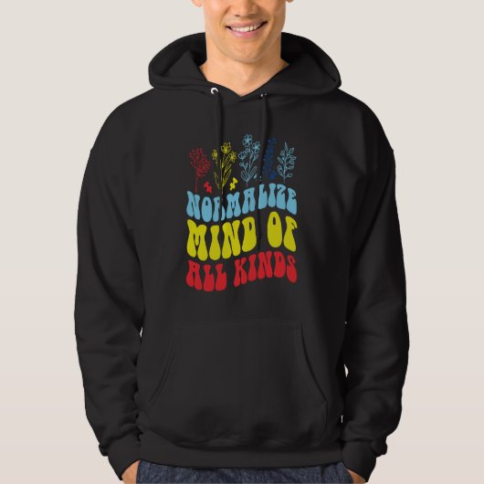 Normalized Minds Of All Kind Autism Awareness Mont Hoodie (Voorkant)