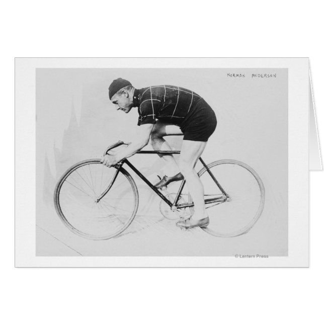 Norman Anderson Side Uitzicht of Racing Bicycle (Voorkant Horizontaal)
