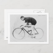 Norman Anderson Side Uitzicht of Racing Bicycle Briefkaart (Voorkant / Achterkant)