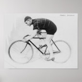 Norman Anderson Side Uitzicht of Racing Bicycle Poster (Voorkant)