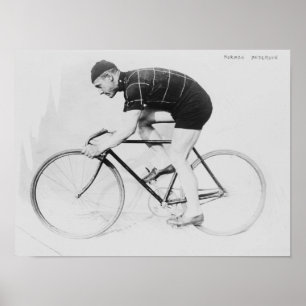 Norman Anderson Side Uitzicht of Racing Bicycle Poster
