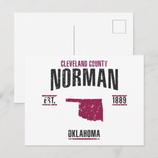 Norman Briefkaart (Voorkant / Achterkant)