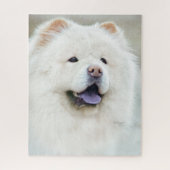 Norman Cream Chow Chow Jigzaag Puzzle Legpuzzel (Verticaal)