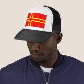 Norman Flag T-Shirts Trucker Pet (In situ)