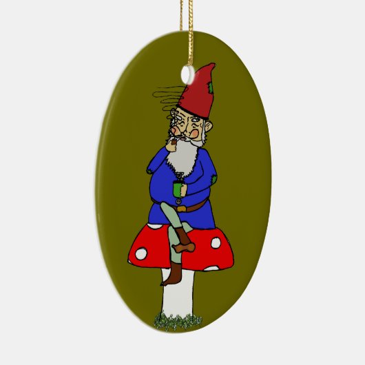 Norman Gnome-Ornament Keramisch Ornament (Rechts)