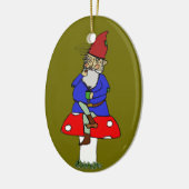 Norman Gnome-Ornament Keramisch Ornament (Links)