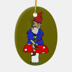 Norman Gnome-Ornament Keramisch Ornament