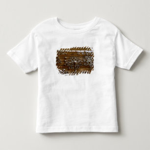Norman-ijzeren rol op houten deur kinder shirts