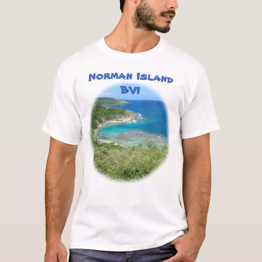 Norman Island, BVI T-shirt (Voorkant)