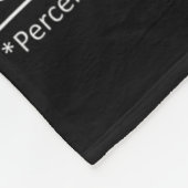 Norman Nutrition Funny Verjaardag Gepersonaliseerd Fleece Deken (Hoek)