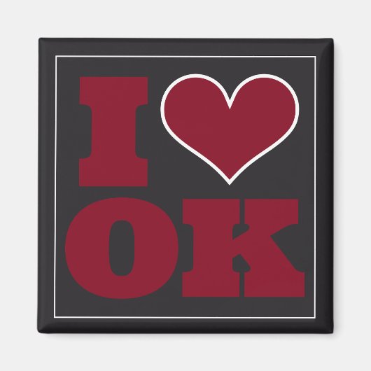 Norman (OK) Football Watch Party Koelkast Magneet (Voorkant)