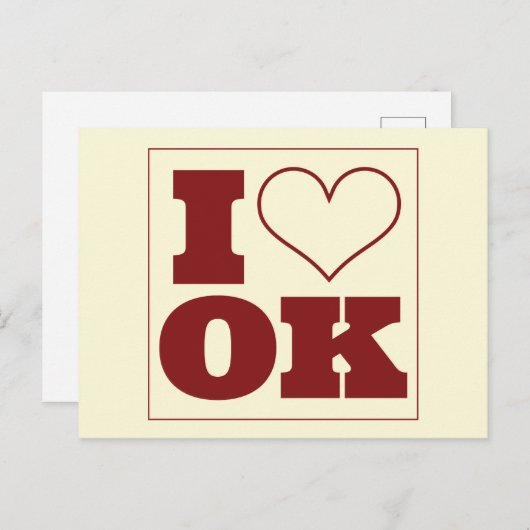 Norman (OK) Uitnodiging voor achterklep (Voorkant / Achterkant)