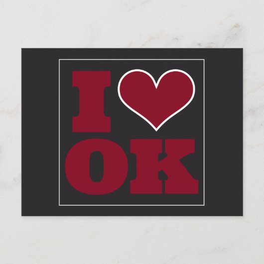 Norman (OK) Uitnodiging voor achterklep (Voorkant)