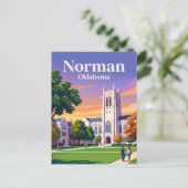 Norman, Oklahoma Briefkaart (Staand voorkant)
