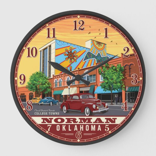 Norman Oklahoma Grote Klok (Voorkant)