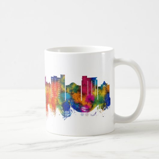 Norman Oklahoma Skyline Koffiemok (Rechts)