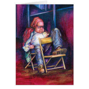 Norman Perfers om in zijn slaap te tekenen