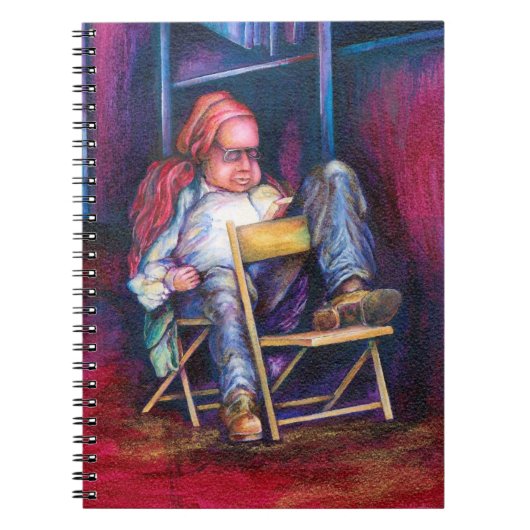 Norman Perfers om in zijn slaap te tekenen Notitieboek (Voorkant)