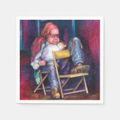 Norman Perfers om in zijn slaap te tekenen Servet (Voorkant)