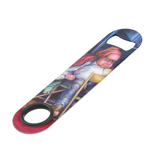 Norman Perfers om in zijn slaap te tekenen Speed Flessenopener (Achterkant Gekanteld)