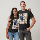 norman rockwell art style1 girl boy gift t-shirt (Unisex)