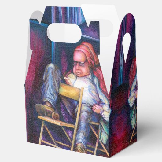 Norman tekent liever in zijn slaap bedankdoosjes (Geopend)