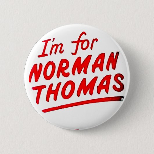 Norman Thomas - Button (Voorkant)