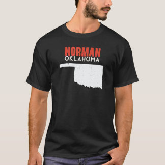 Norman USA State America Travel Oklahoman T-shirt