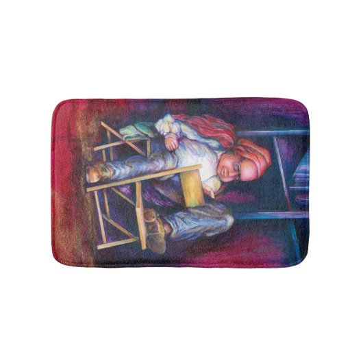 Norman verkiest in zijn slaap te tekenen badmat (Voorkant)
