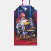 Norman verkiest in zijn slaap te tekenen cadeaulabel (Voorkant)