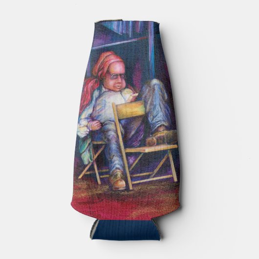 Norman verkiest in zijn slaap te tekenen flesjeskoeler (Voorkant)