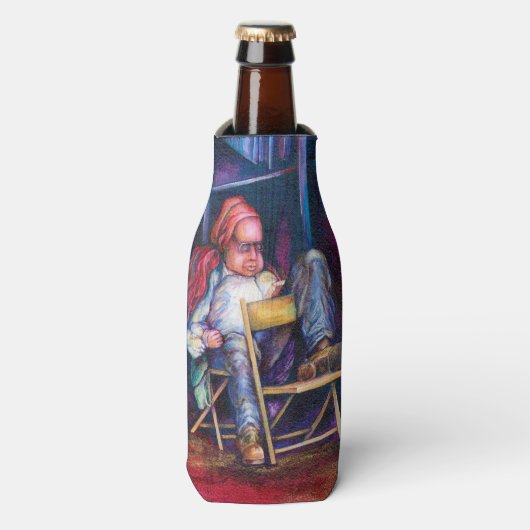 Norman verkiest in zijn slaap te tekenen flesjeskoeler (Fles Voorkant)