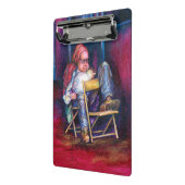 Norman verkiest in zijn slaap te tekenen mini klembord (Angled2)