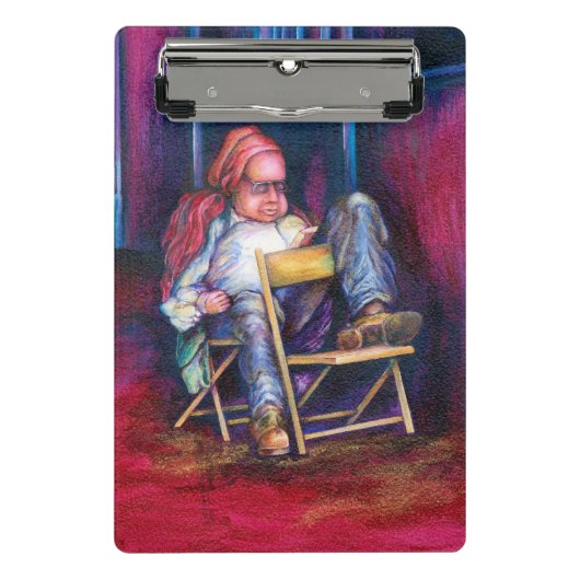 Norman verkiest in zijn slaap te tekenen mini klembord (Voorkant)