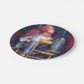 Norman verkiest in zijn slaap te tekenen papieren bordje (Gekanteld)