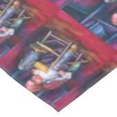 Norman verkiest in zijn slaap te tekenen tafelkleed (Gekanteld)