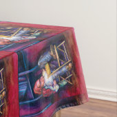 Norman verkiest in zijn slaap te tekenen tafelkleed (Voorbeeld)