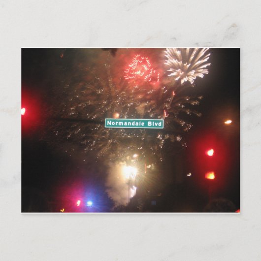 NORMANDALE BLVD FIREWORKS BRIEFKAART (Voorkant)